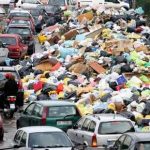 Palermo – “Murati” da montagne di rifiuti