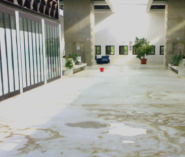 Menfi: il Centro civico con uffici comunali costato 4 mln €, fa acqua da tutte le parti