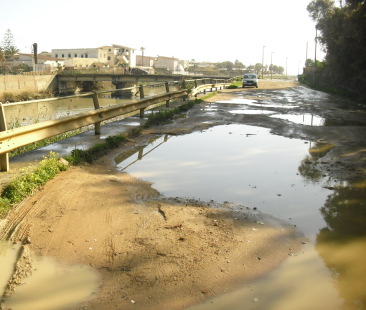 Viabilità disastrosa ad Agrigento in contrada Maddalusa