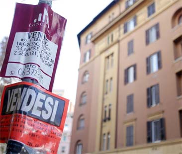 Crisi del mattone: nel 2012 al Sud compravendite -23,2%