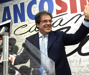 La festa per Enzo Bianco in diretta streaming