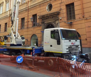 Palermo – Collegio San Rocco: via ai lavori dopo i crolli di qualche giorno fa Palermo – Collegio San Rocco: via ai lavori dopo i crolli di qualche giorno fa