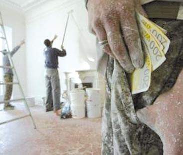 Lavoro nero: evasione da 2,9 mld