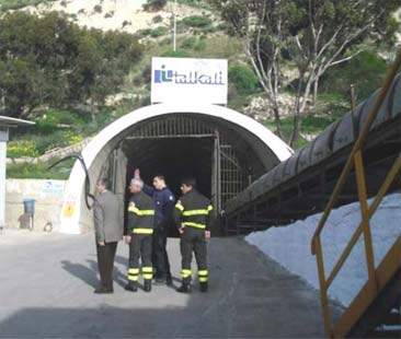 La miniera Italkali di Realmonte blocca la produzione perché il mite inverno ha tagliato la domanda di sale