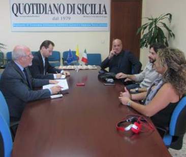 Giampiero Trizzino: “Clima di collaborazione su acqua, rifiuti, energia”