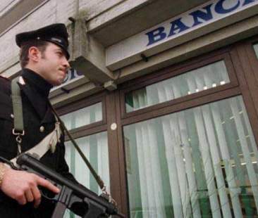 In Sicilia una rapina in banca ogni 6,5 in territorio italiano
