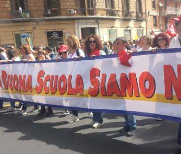 Tutti in piazza a Catania contro la #Buonascuola