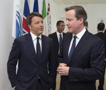 Il premier Cameron in visita all’Expo 2015