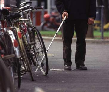 Catania da incubo per non vedenti