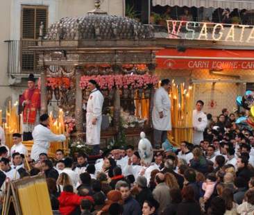 Catania – La Patrona porta benefici alle casse di turismo e commercio