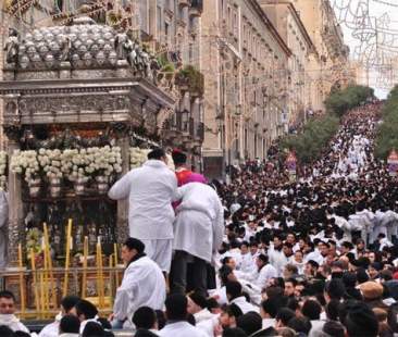 Catania – Sant’Agata, festa senza tempo. Mons. Gristina: “Lei, esempio di misericordia”