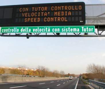 Autovelox, se la multa è col tutor la sanzione si riduce al minimo