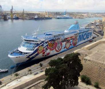 Moby-Tirrenia, Catania hub strategico