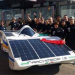Archimede solar car partecipa a una gara europea in Belgio