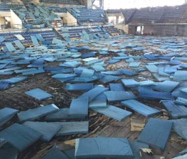 Palermo – Palasport strappato all’incuria