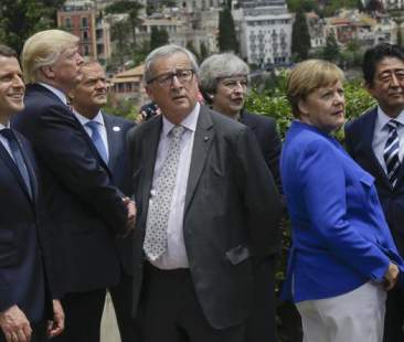 G7, prime discussioni, primi dissensi G7, prime discussioni, primi dissensi