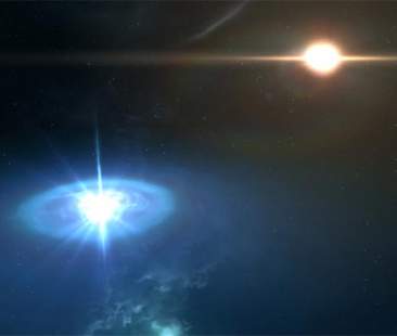 Quando una stella in rapidissima rotazione si comporta come un potente faro cosmico