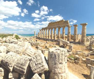 Selinunte ricostruita in 3D com’era nel VII secolo a.C. Selinunte ricostruita in 3D com’era nel VII secolo a.C.