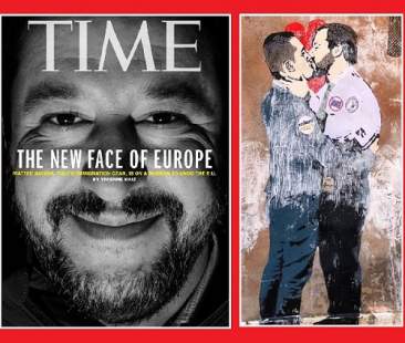 Time: Salvini, Trump, Conte e Di Maio