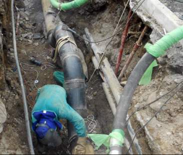 Catania – Collettore fognario, lavori incompleti e mancano 3 mesi alla fine del mandato