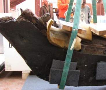 Nave greca dell’Iliade al Castello Federico II di Gela