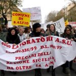 Precari Asu in Sciopero