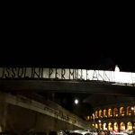 Fascismo: striscioni e polemiche per l’anniversario del Duce