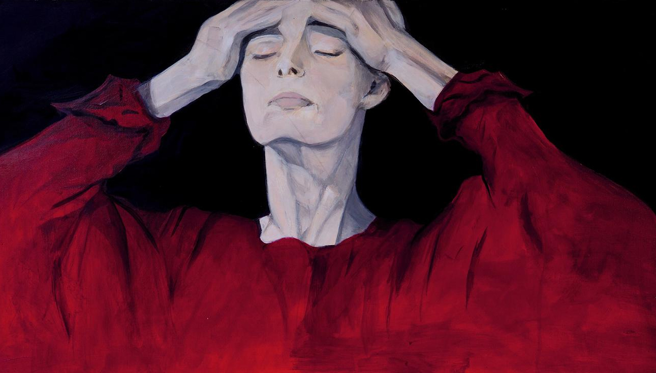 Paola Greco, dal teatro ai pennelli con la mostra “Tratti”