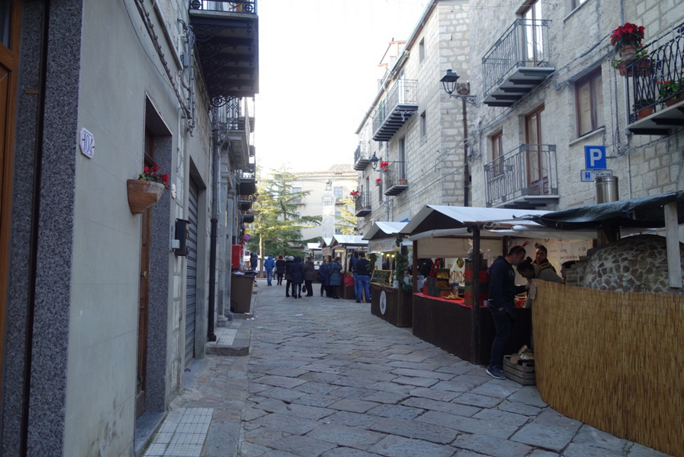 Mercato del contadino a Petralia Soprana