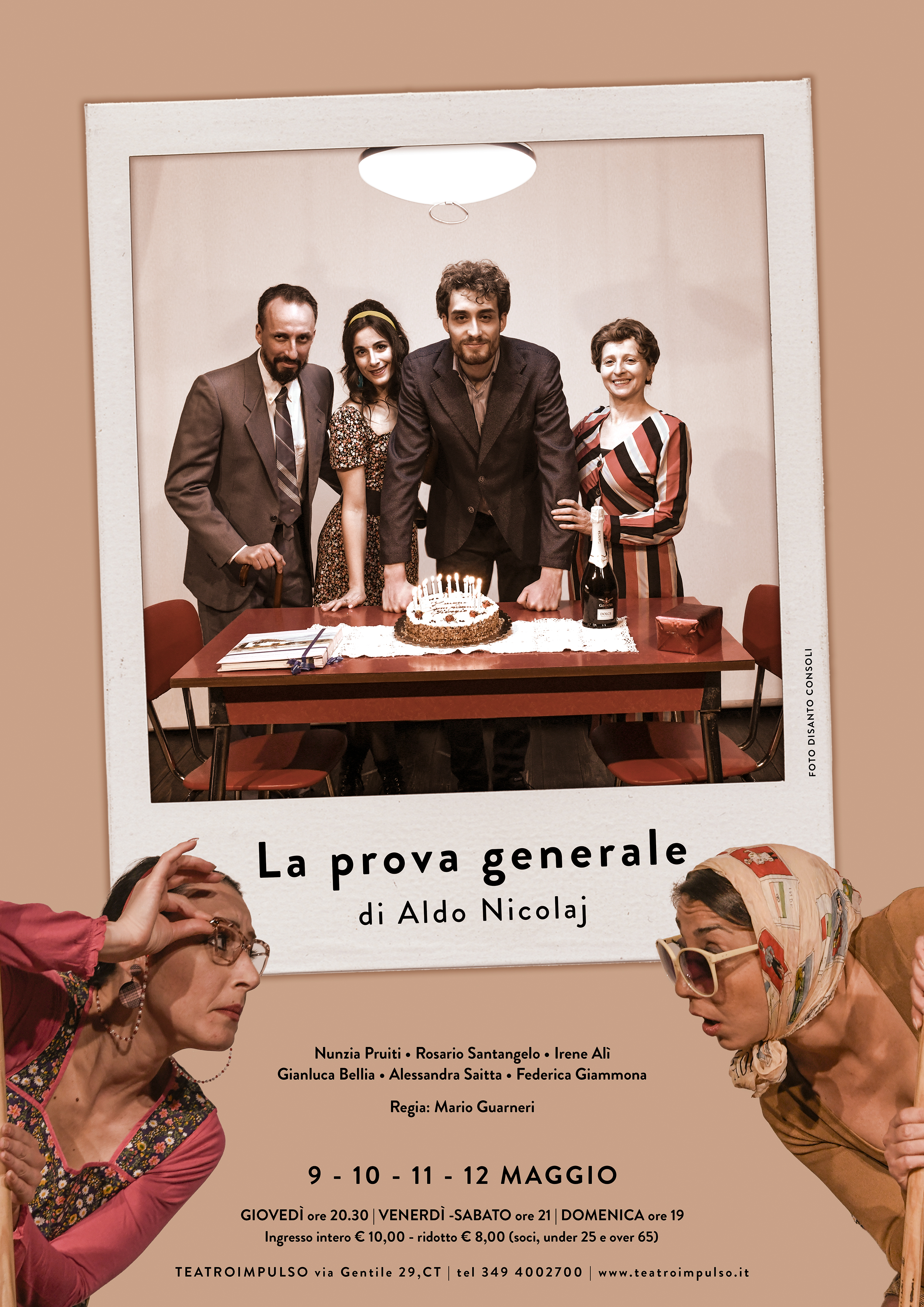 Teatroimpulso, ultimo atto della stagione 2019. A Catania da stasera in scena “La prova generale”