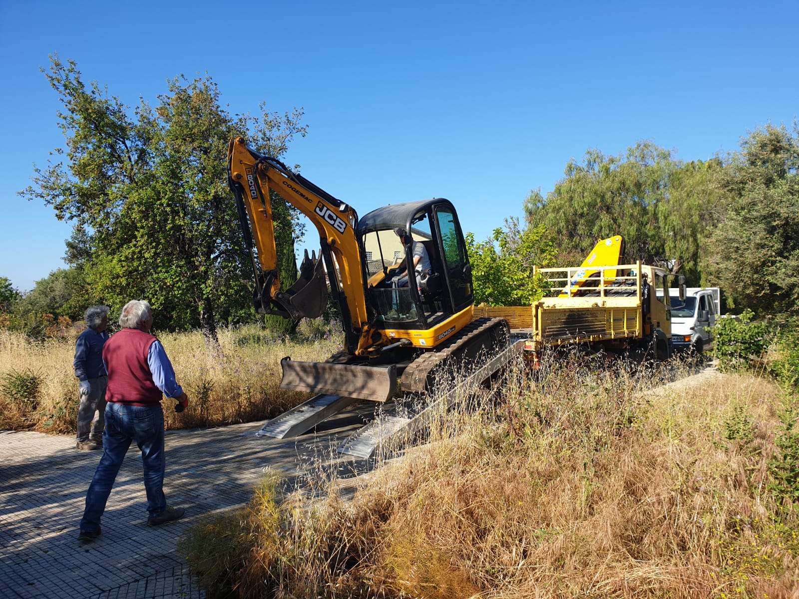 A San Gregorio sono partiti i lavori per riqualificare il parco di via Adige