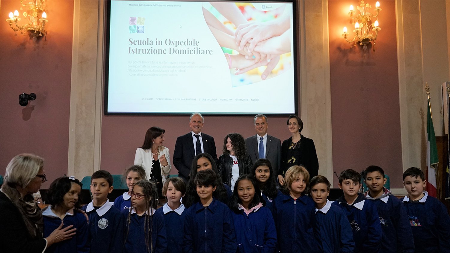 Scuola in ospedale e a domicilio per gli studenti più sfortunati