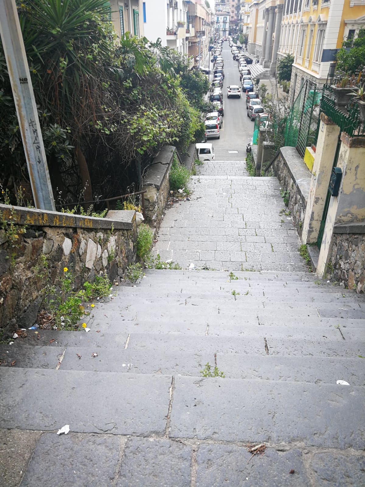 Quelle “Scalinate d’arte” dimenticate ancora in attesa di risposte sul futuro Quelle “Scalinate d’arte” dimenticate ancora in attesa di risposte sul futuro