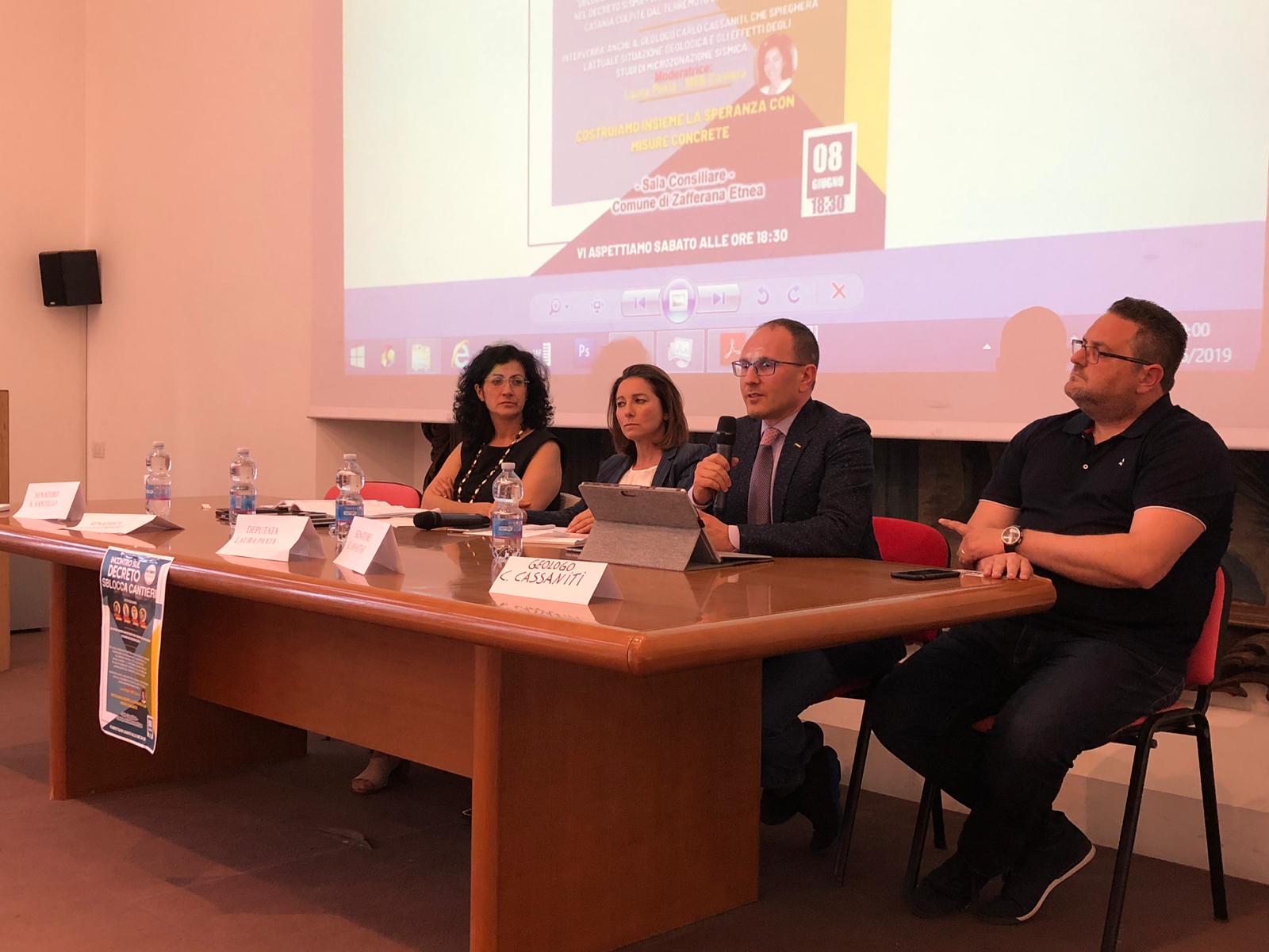 M5s, un incontro a Zafferana  per spiegare il decreto sisma