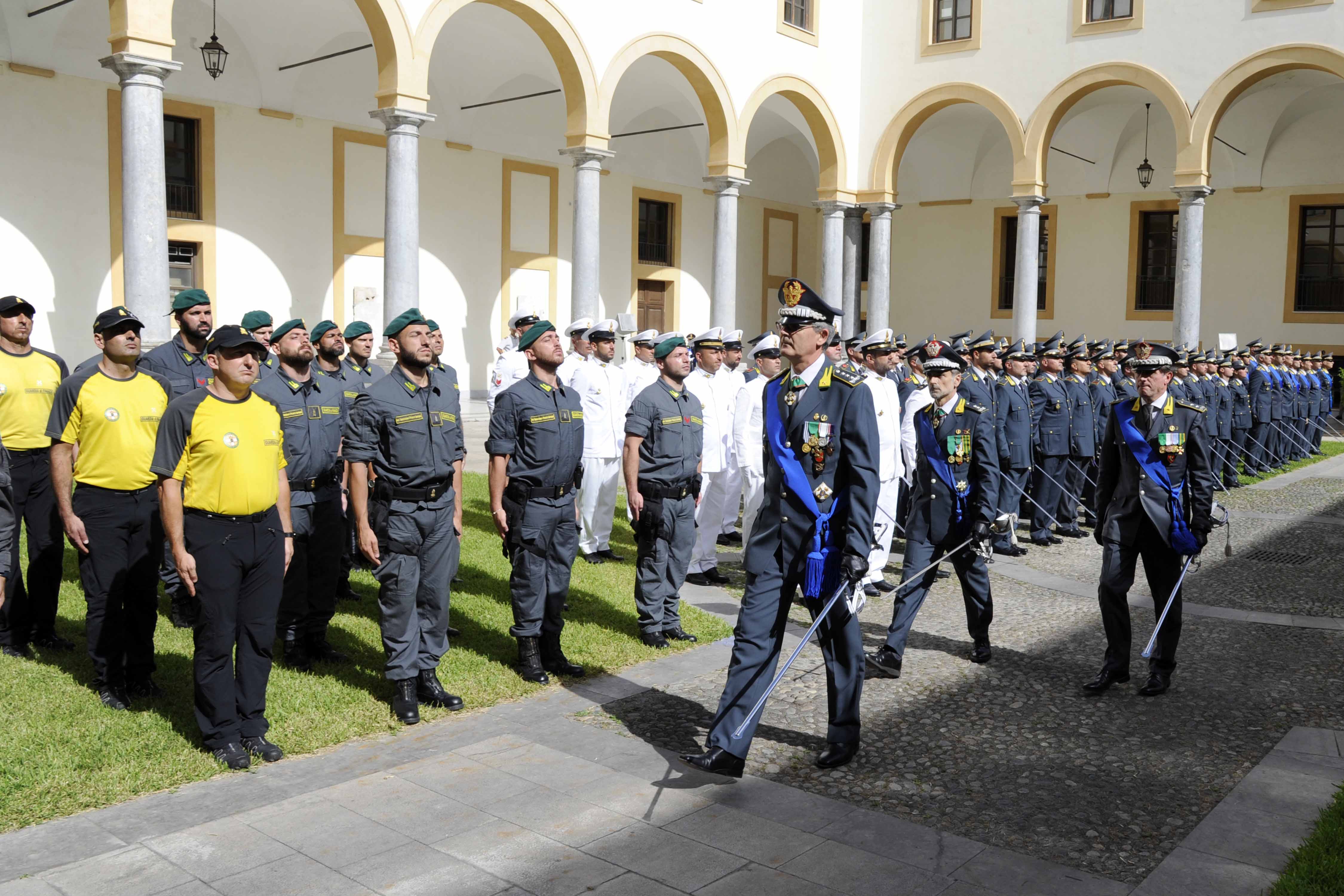 Guardia di Finanza, celebrato a Palermo il 245esimo anniversario della fondazione