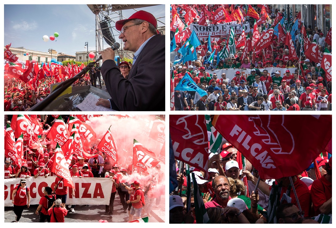 I Sindacati, senza il Sud non c’è l’Italia, più forte che mai la Questione meridionale