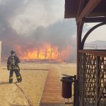 Incendi, a Palermo fiamme a Poggio Ridente, coinvolte abitazioni