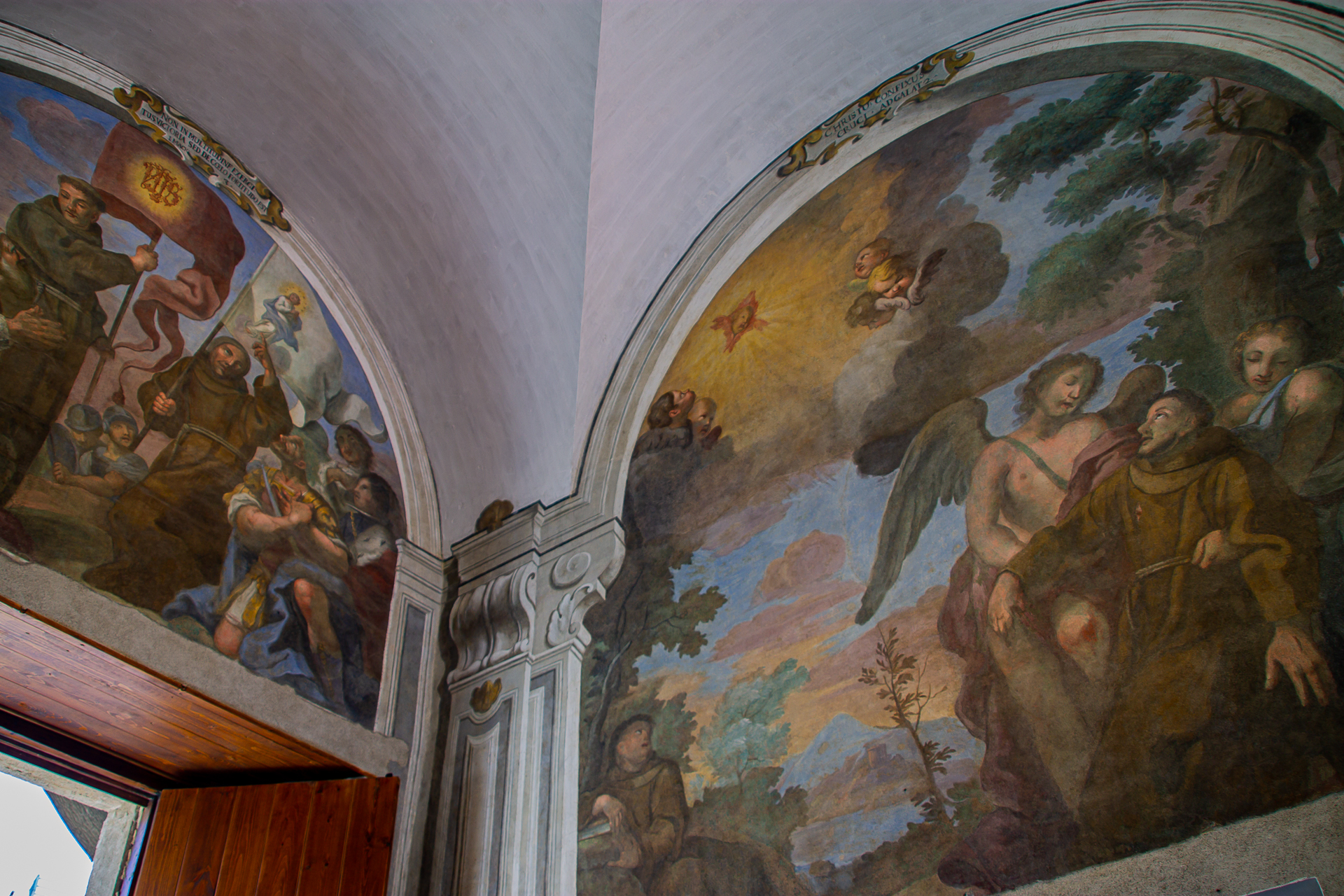 Inaugurati ieri a Palermo gli “affreschi ritrovati”