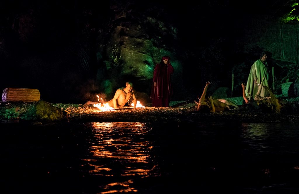 Galleria foto 'Inferno, ancora consensi per il Dante nelle Gole' - foto 4