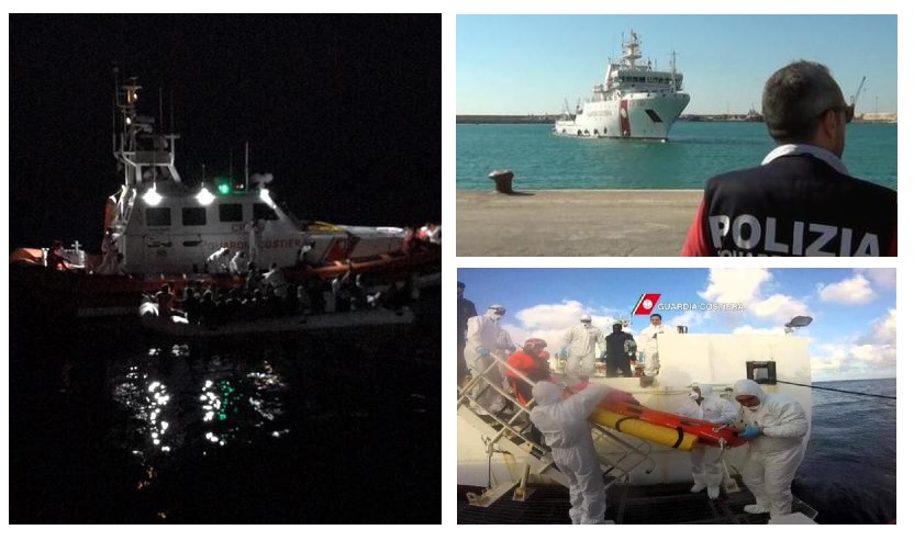 Migranti, i naufraghi restano sulla Gregoretti, continua l’Odissea anche per l’equipaggio