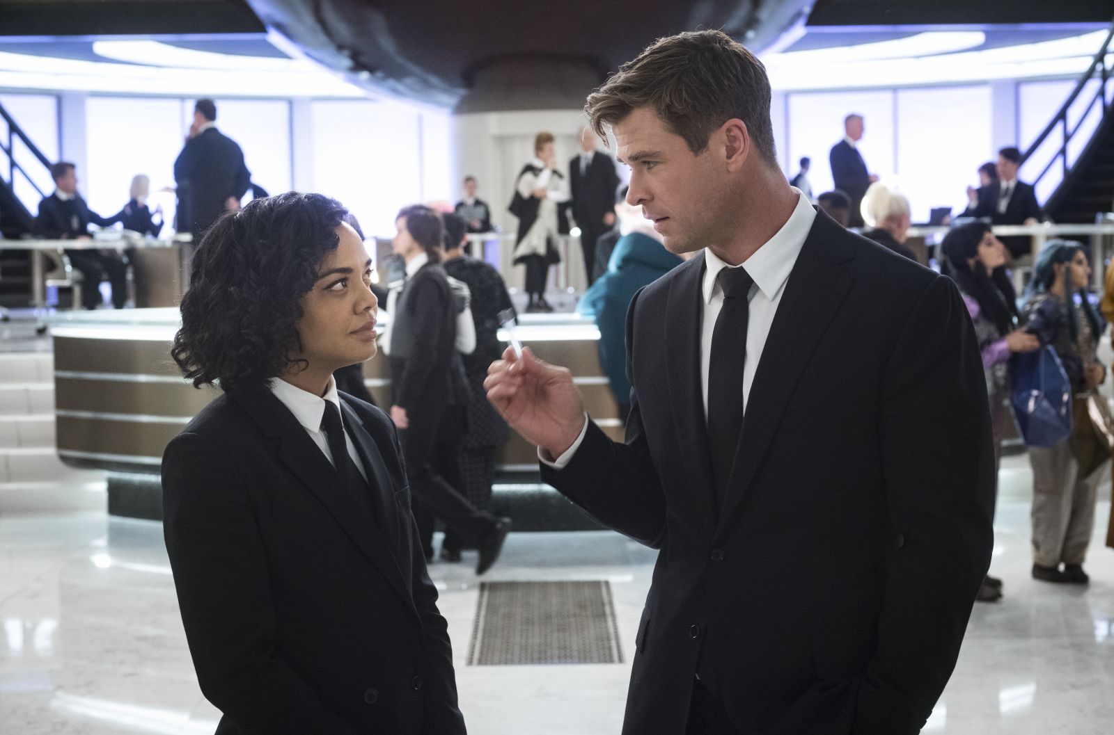 Film, Men in Black  international con Chris  Hemsworth