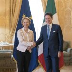 Ue, Von Der Leyen a Roma: “Patto nuovo per migrazioni”