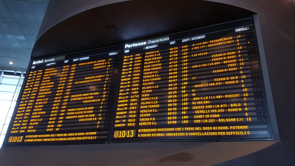 Treni in ritardo o cancellati, i diritti dei pendolari
