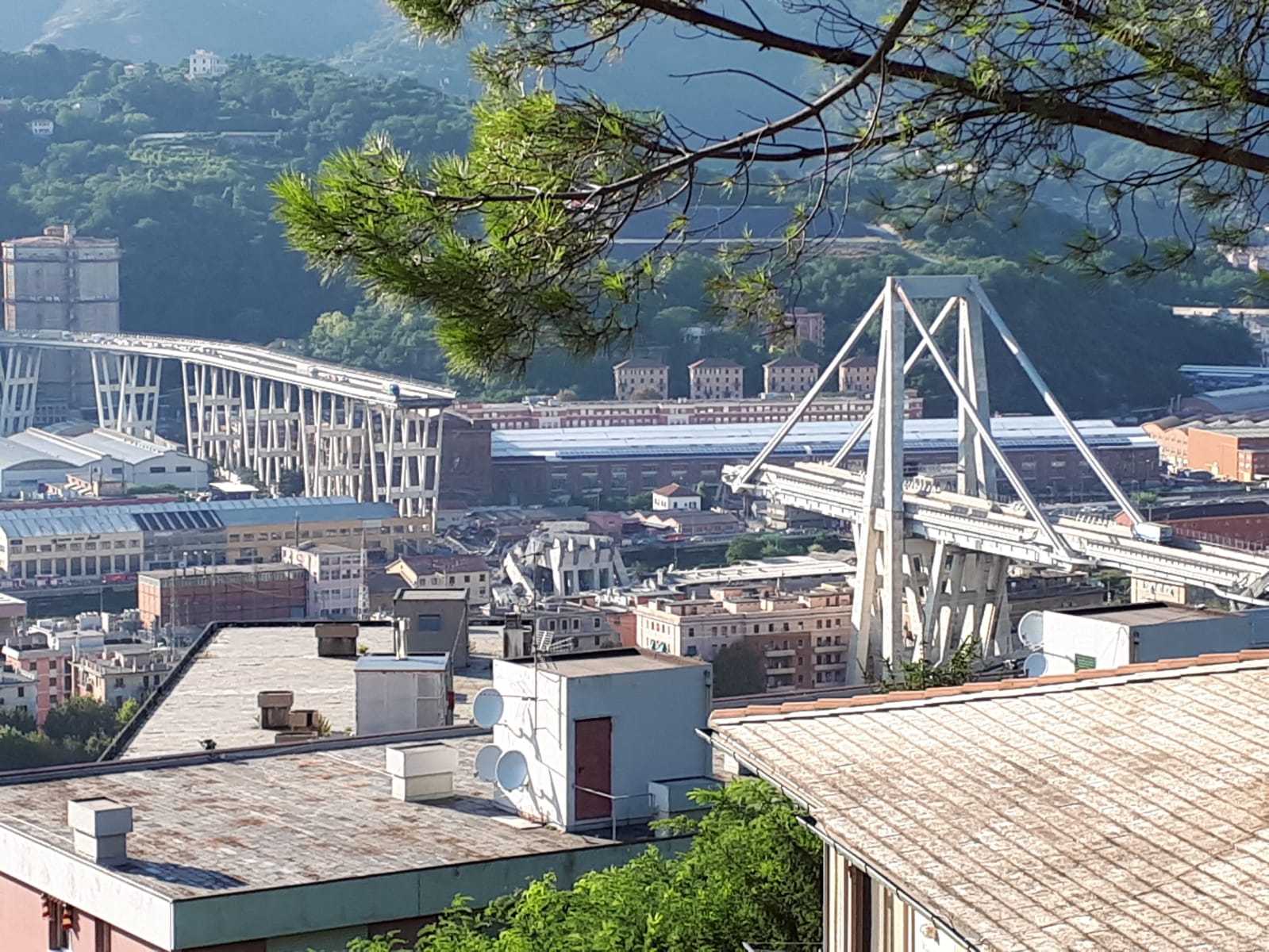 Ponte Morandi, il Papa: “Il mio cuore vicino a voi”