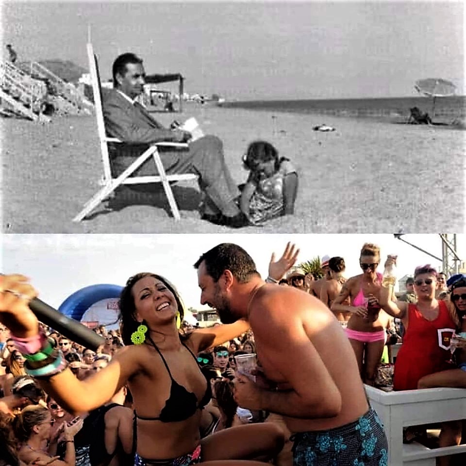 Galleria foto 'Crisi di governo, il ditta-tour di Matteo Salvini' - foto 2