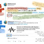 Terremoti, arriva il tweet con epicentro e magnitudo