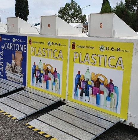 Cassonetti tecnologicamente avanzati a Enna per favorire il rispetto dell’ambiente