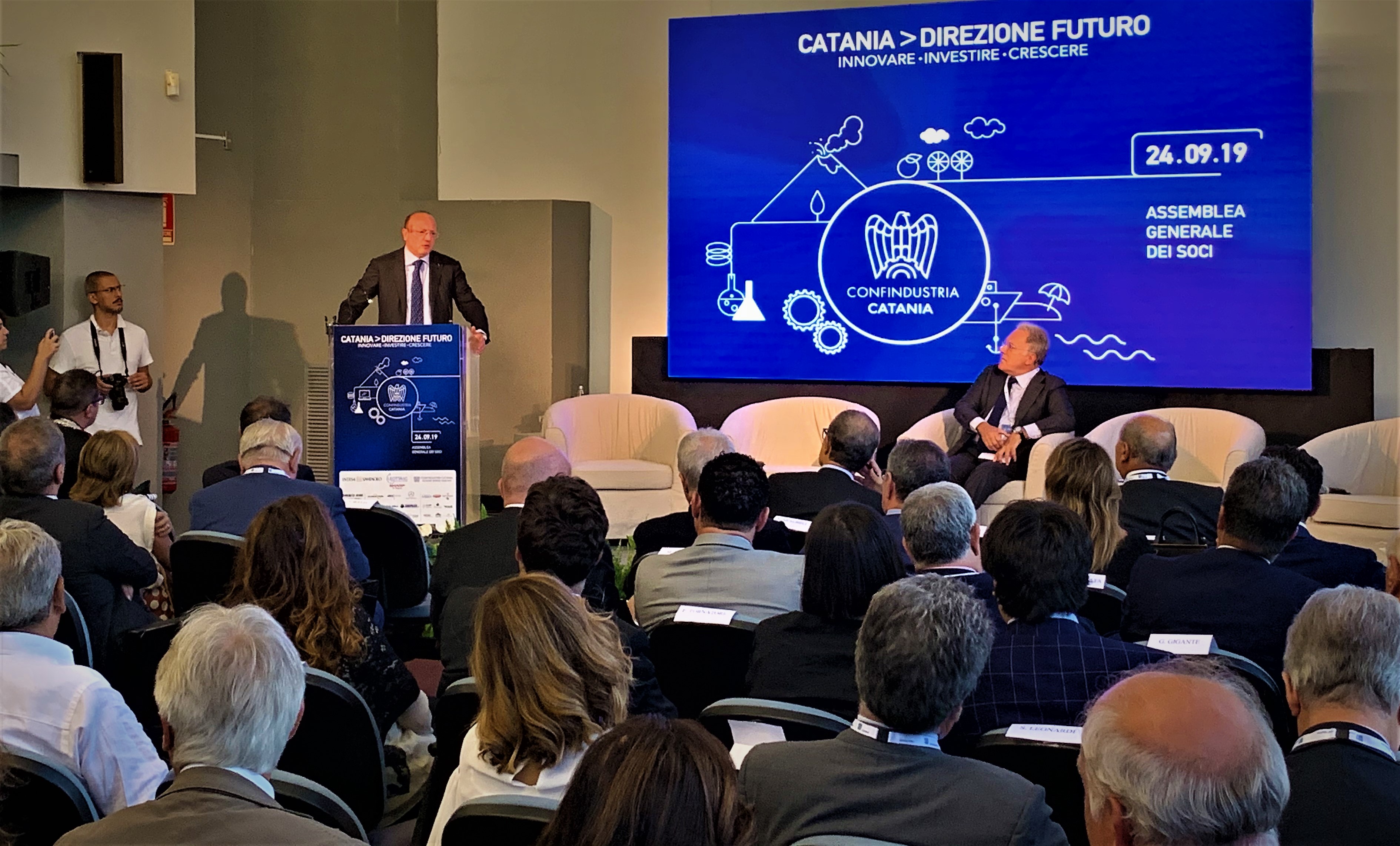 Impresa, Vincenzo Boccia, “Catania è l’Industria nel Sud”