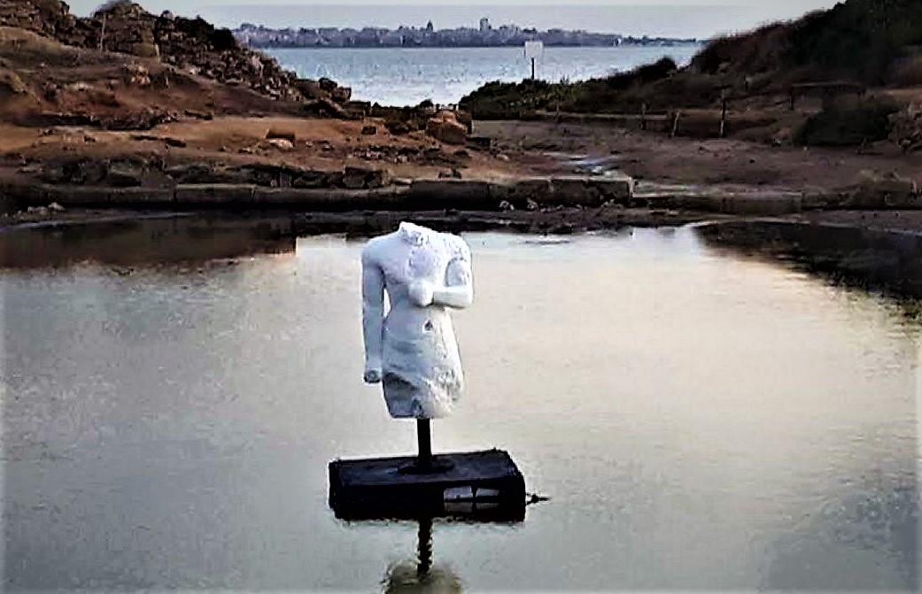 Archeologia, torna a Mozia una copia della statua di Baal