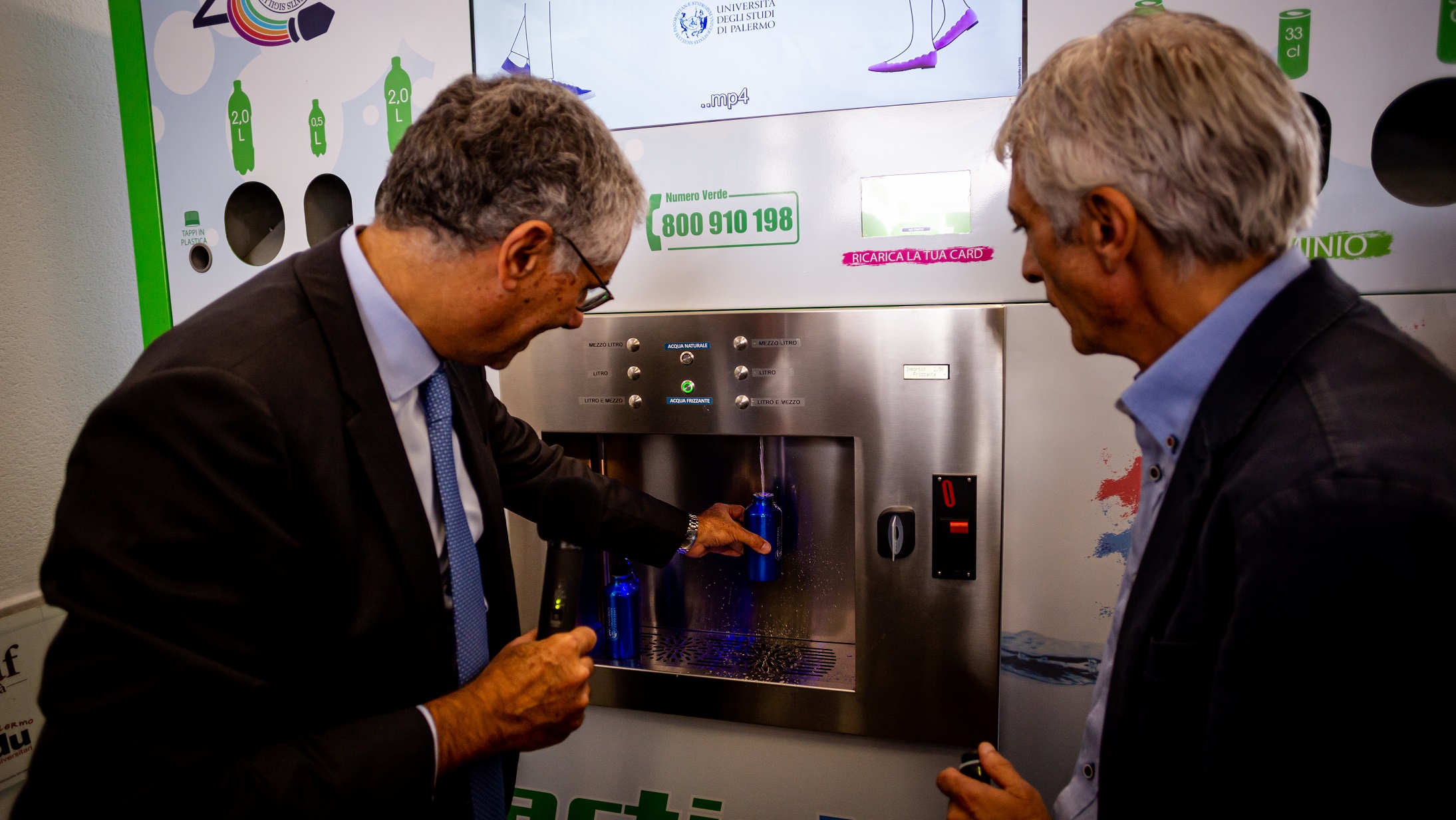 Un “Eco-Totem” contro la plastica all’Università di Palermo